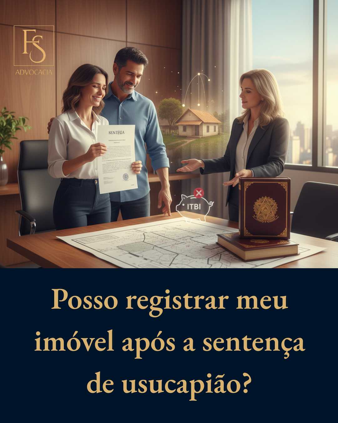 Posso registrar meu imóvel após a sentença de usucapião?