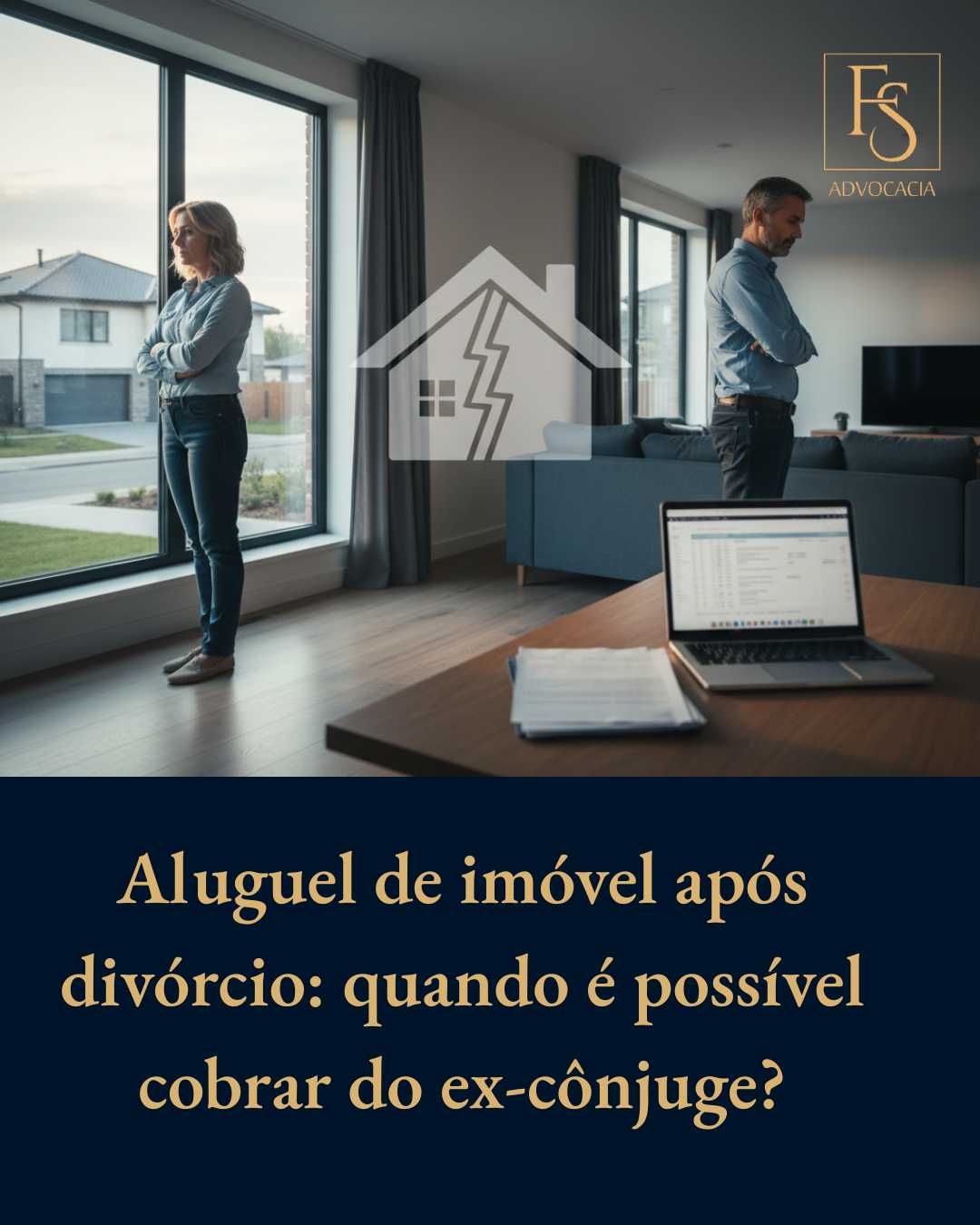 Aluguel de imóvel após divórcio