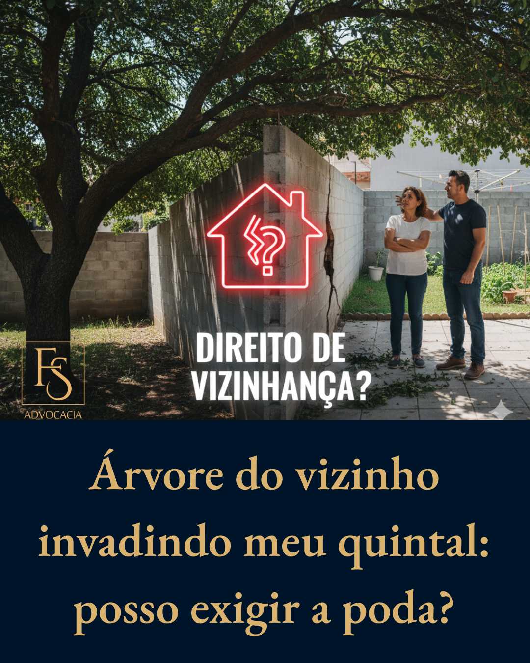 Árvore do vizinho invadindo meu quintal: posso exigir a poda?