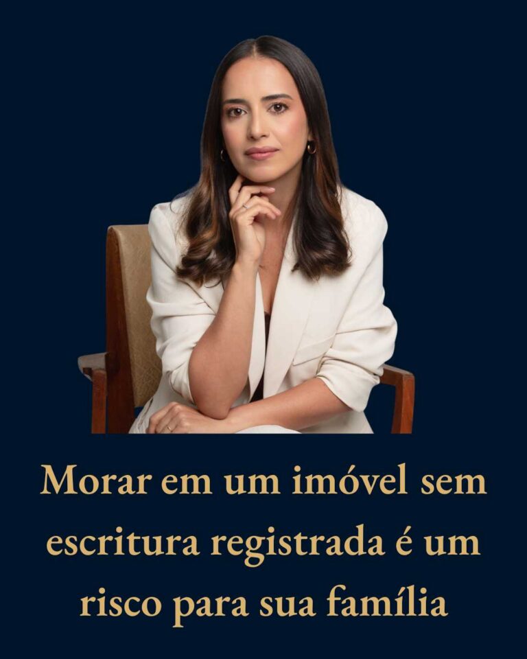 Morar em um imóvel sem escritura registrada é um risco para sua família