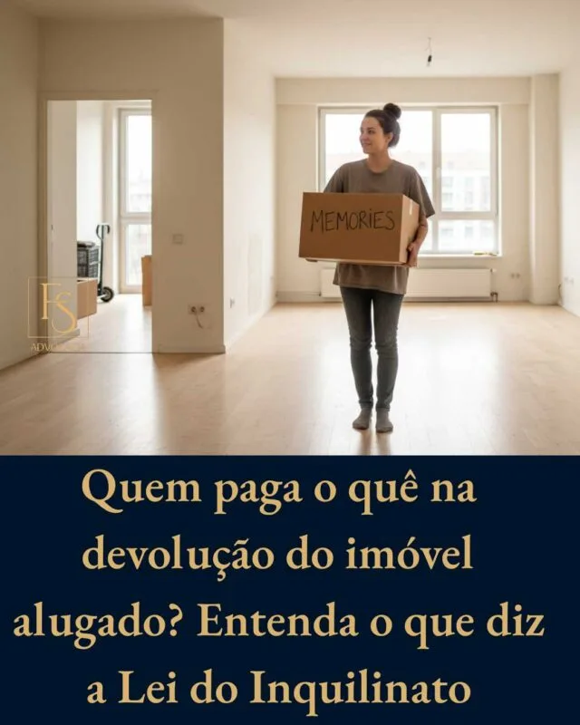 Quem paga o quê na devolução do imóvel alugado? Entenda o que diz a Lei do Inquilinato