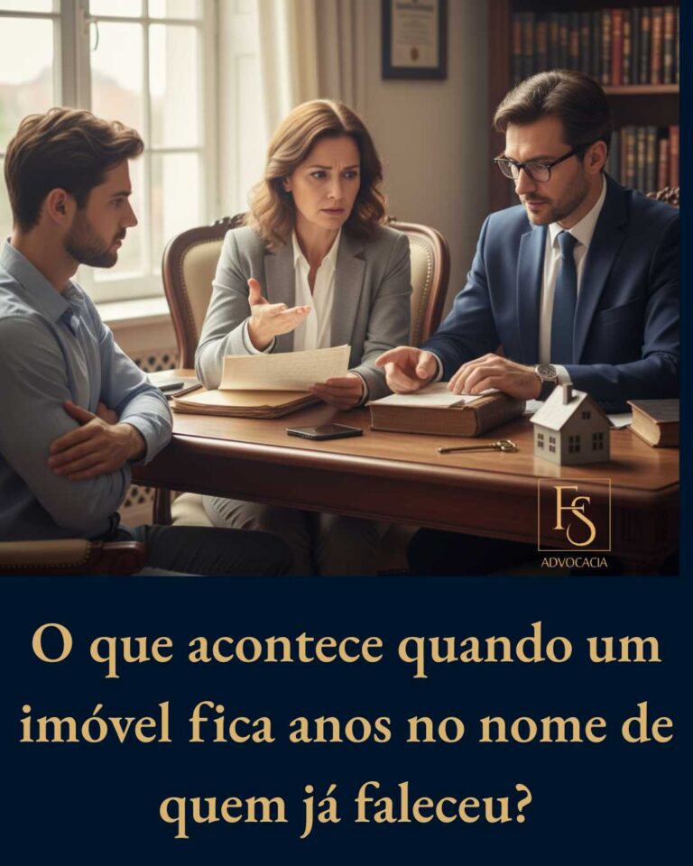 O que acontece quando um imóvel fica anos no nome de quem já faleceu?