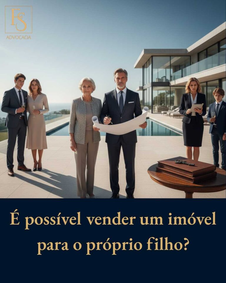É possível vender um imóvel para o próprio filho?