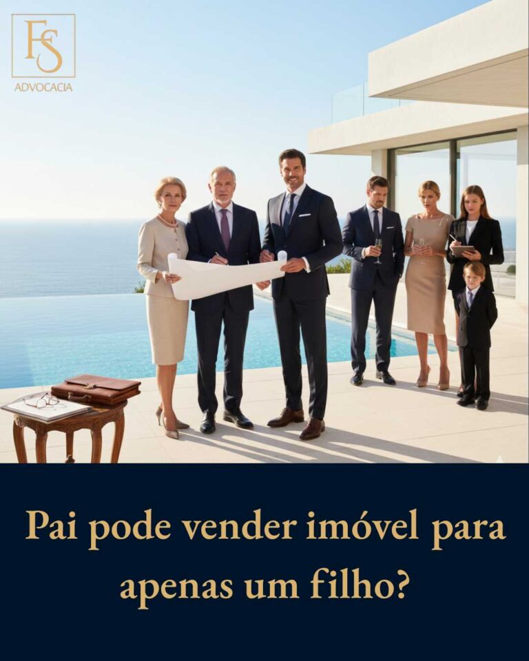 Pai pode vender imóvel para apenas um filho?